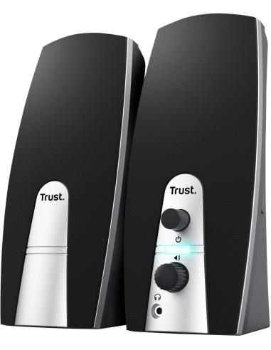 Trust 24660 Juego de Altavoces 2.0 10W Negro/Plata
