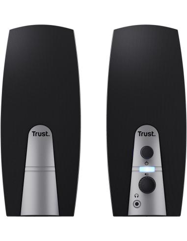 Trust 24660 Juego de Altavoces 2.0 10W Negro/Plata