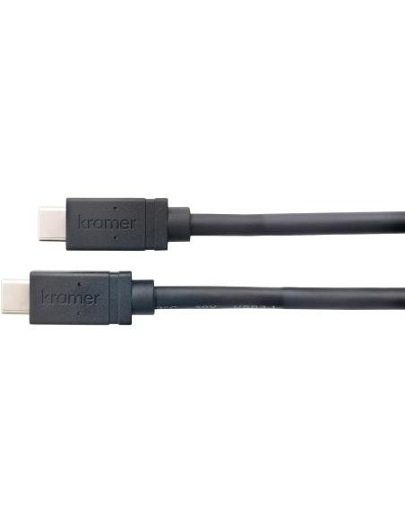 Kramer Installer 96-0235103 Cable USB-C 0,9m Negro