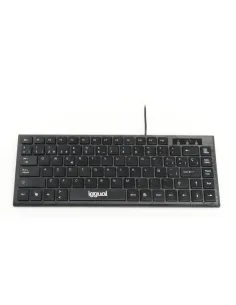 Iggual TKL Slim Teclado USB Negro-FTRTUS0464
