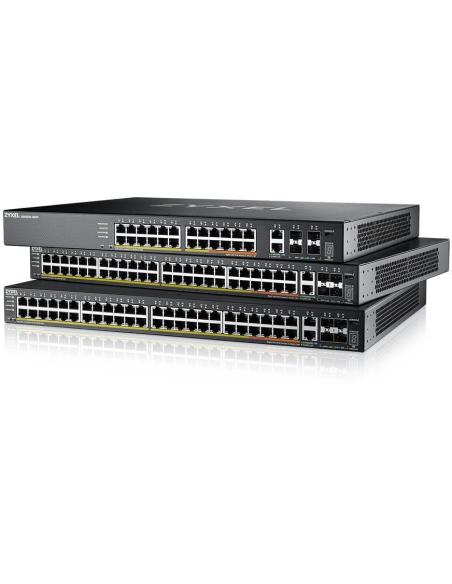 Zyxel XGS2220-30HP Switch Gestionado L3 Gigabit 26 Puertos + 4 SFP+
