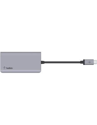Belkin AVC006BTSGY Adaptador Multipuerto USB-C 4 en 1
