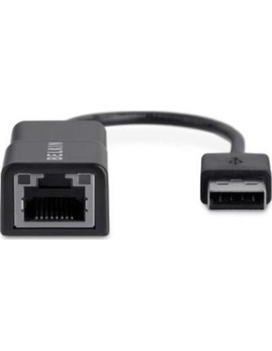 Belkin F4U047BT Conversor RJ45/USB Negro