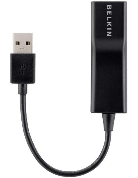 Belkin F4U047BT Conversor RJ45/USB Negro