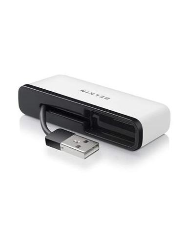 Belkin F4U021BT Hub 4 Puesrtos USB 480 Mbits Negro/Blanco