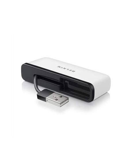 Belkin F4U021BT Hub 4 Puesrtos USB 480 Mbits Negro/Blanco