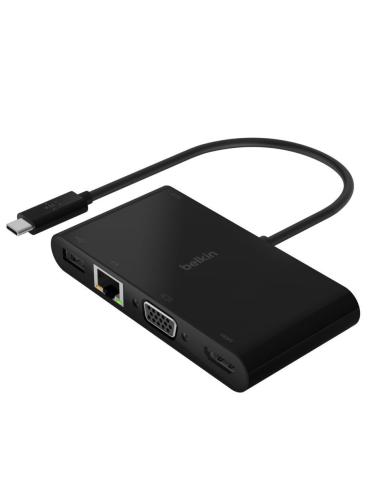 Belkin AVC004BTBK Adaptador Multimedia Carga USB-C100W