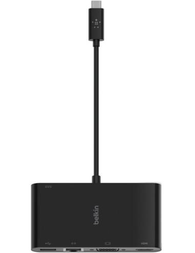 Belkin AVC004BTBK Adaptador Multimedia Carga USB-C100W