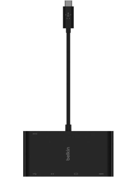 Belkin AVC004BTBK Adaptador Multimedia Carga USB-C100W