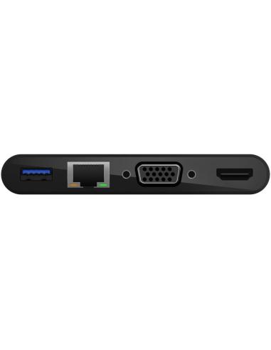 Belkin AVC004BTBK Adaptador Multimedia Carga USB-C100W