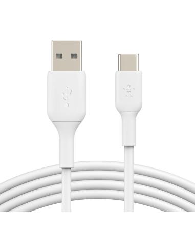 Belkin BoostCharge CAB001BT1MWH Cable USB/USB-C 1 m Blanco