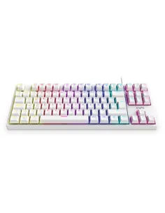 Energy Sistem 453313 ESG K7 Silent-Ninja Teclado Mecánico Gaming RGB Switch Red Blanco
