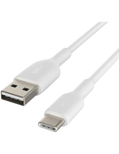 Belkin CAB001BT2MWH Cable USB/USB-C 2 m Blanco