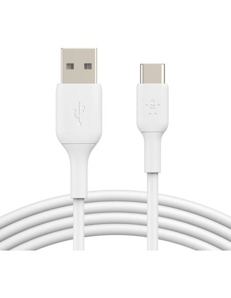 Belkin CAB001BT2MWH Cable USB/USB-C 2 m Blanco