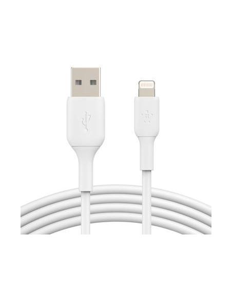 Belkin Boost Charge Cable Lightning a USB para con Certificación Mfi 3m Blanco