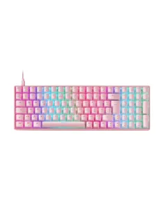 Mars Gaming MKULTRA Teclado Mecánico Rosa Switch Rojo