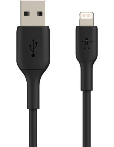 Belkin BoostCharge CAA001BT1MBK Cable Lightning a USB-A 1m Negro