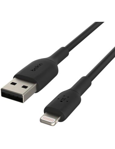Belkin BoostCharge CAA001BT1MBK Cable Lightning a USB-A 1m Negro
