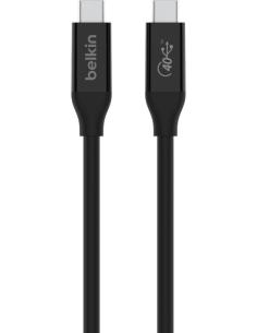 Belkin Inz001bt0.8mbk Cable USB-C 4.0 Pd 100w 80cm Negro-1367347