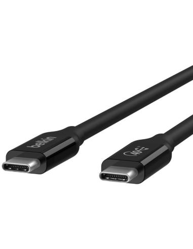 Belkin Inz001bt0.8mbk Cable USB-C 4.0 Pd 100w 80cm Negro