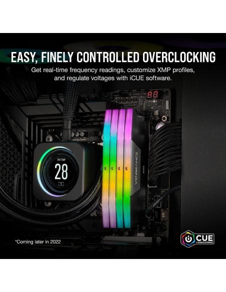 Corsair Vengeance RGB DDR5 6000MHz PC5-48000 32GB (2x16GB) CL36 Negra