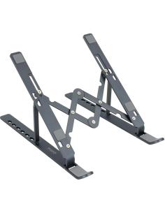 TooQ TQLRS0033-AL-G Soporte para Portátil Hasta 15" Máx. 5 Kg Gris-1367036