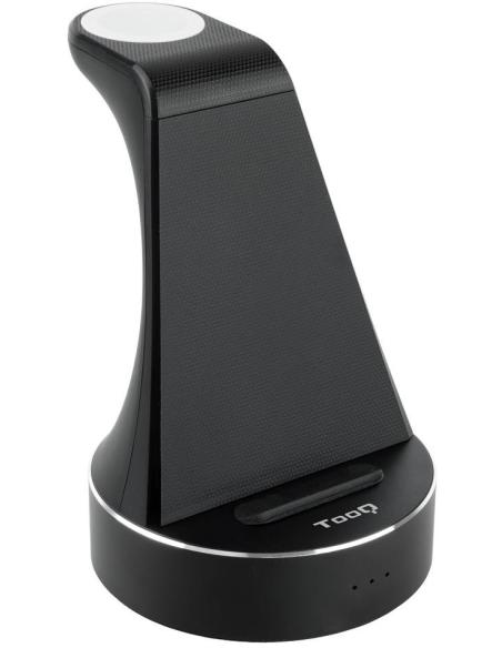 TooQ TQCD02W Base de Carga Inalámbrica para Apple Watch/iPhone/Smartphone