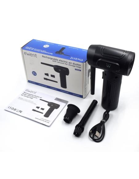 Ewent EW5607 Soplador de Aire Eléctrico Recargable