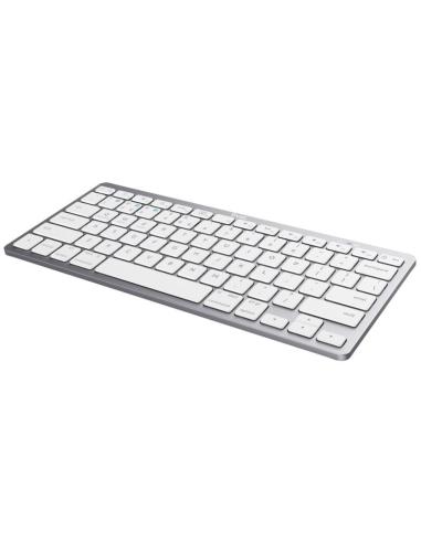 Trust 24654 Teclado Compacto Inalámbrico Plata