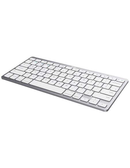 Trust 24654 Teclado Compacto Inalámbrico Plata