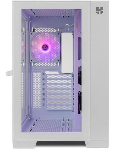 Nox Hummer Astra ARGB Cristal Templado USB 3.0 Blanca