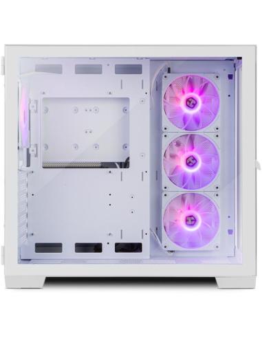 Nox Hummer Astra ARGB Cristal Templado USB 3.0 Blanca