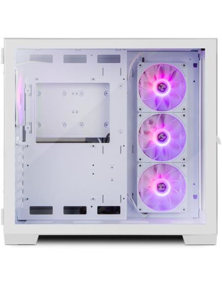 Nox Hummer Astra ARGB Cristal Templado USB 3.0 Blanca