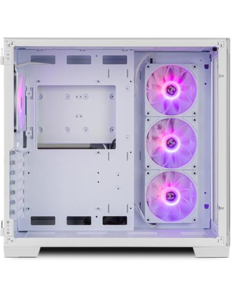 Nox Hummer Astra ARGB Cristal Templado USB 3.0 Blanca