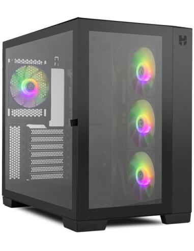 Nox Hummer Astra ARGB Cristal Templado USB 3.0 Negra