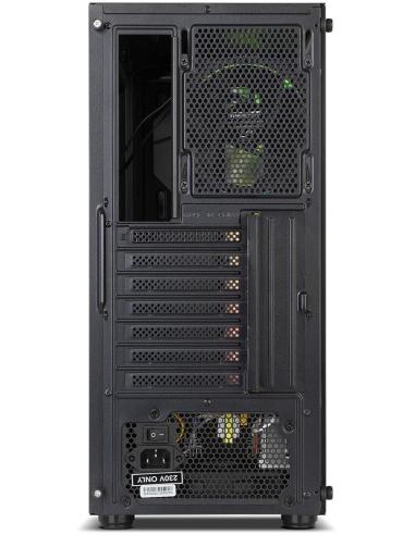 NOX Infinity Gamma Cristal Templado USB 3.0 ARGB Negra