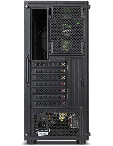 NOX Infinity Gamma Cristal Templado USB 3.0 ARGB Negra