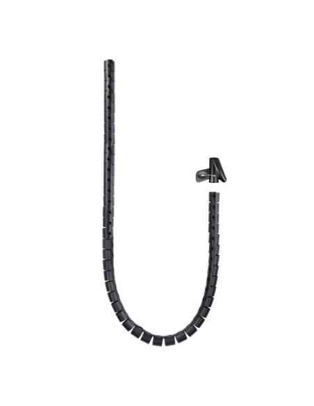 Nanocable 10.36.0002-BK Organizador de Cables Flexible 25mm 2M Negro