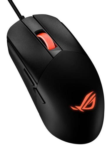 Asus ROG Strix Impact III Ratón Gaming Óptico RGB 12000 DPI Negro