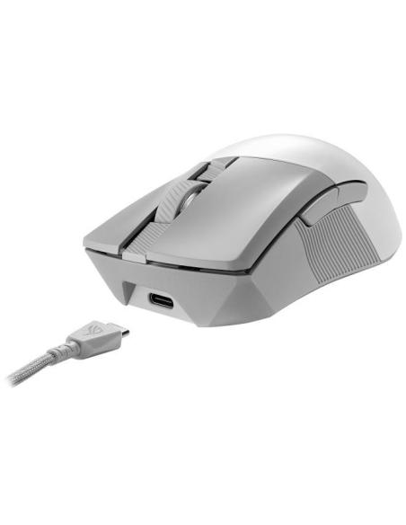 Asus ROG Gladius III Wireless AimPoint Ratón Gaming Inalámbrico RGB 36.000 DPI Blanco