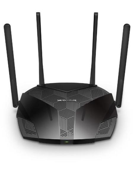 Mercusys MR80X Router WiFi 6 AX3000 Doble Banda MU-MIMO/OFDMA/WPA3