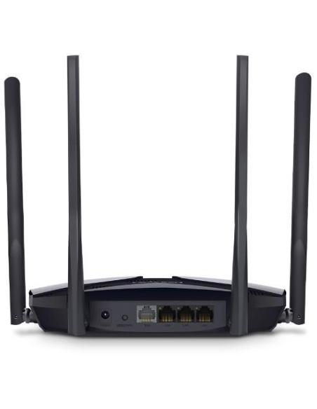 Mercusys MR80X Router WiFi 6 AX3000 Doble Banda MU-MIMO/OFDMA/WPA3