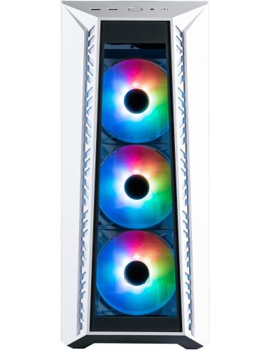 Cooler Master MasterBox 520 Midi Tower Cristal Templado ARGB USB 3.2 Blanco