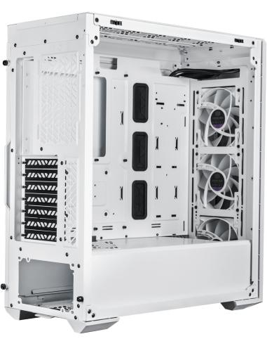 Cooler Master MasterBox 520 Midi Tower Cristal Templado ARGB USB 3.2 Blanco