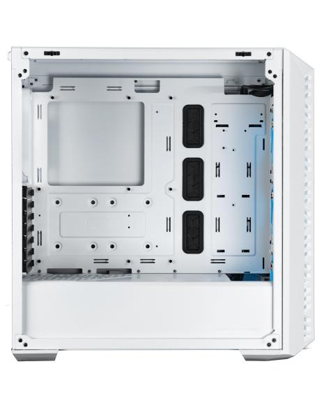 Cooler Master MasterBox 520 Midi Tower Cristal Templado ARGB USB 3.2 Blanco