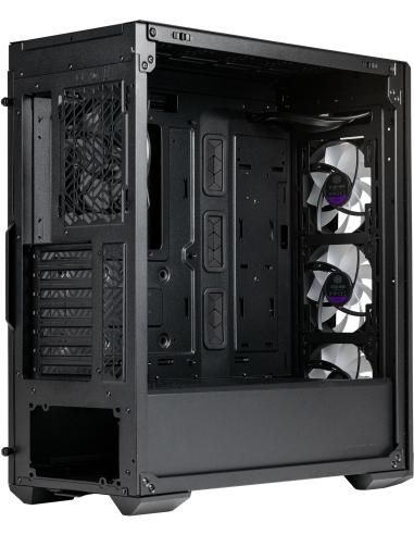 Cooler Master MasterBox 520 Midi Tower Cristal Templado ARGB USB 3.2 Negra