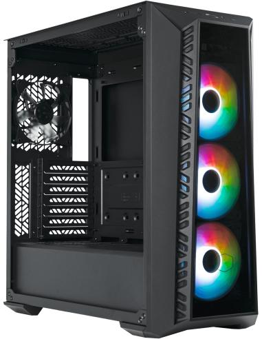 Cooler Master MasterBox 520 Midi Tower Cristal Templado ARGB USB 3.2 Negra