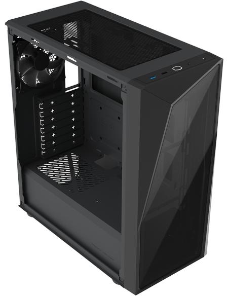 Cooler Master CMP 520L Midi Tower Cristal Templado USB 3.2 Negra