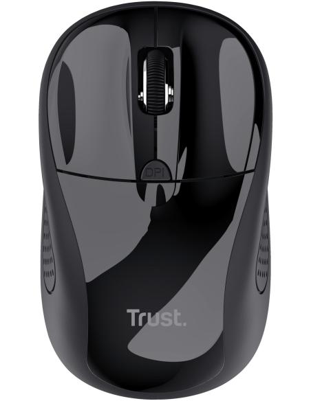 Trust Wireless 24658  Mini Ratón Inalámbrico 1600 DPI Negro
