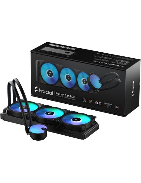 Fractal Design Lumen S36 v2 RGB Kit de Refrigeración Líquida 360mm Negra